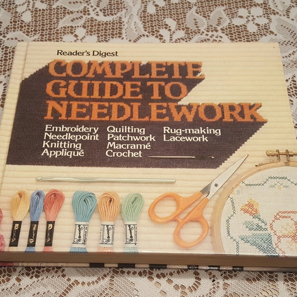 Accents Complete Guide To Needlework 1982 Vintage Hc Poshmark